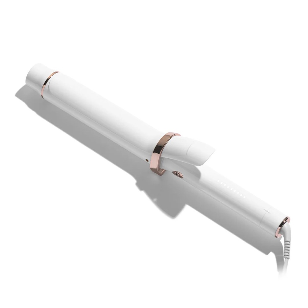 T3 Micro 1.5” White Curling Iron with Rose Gold Accents